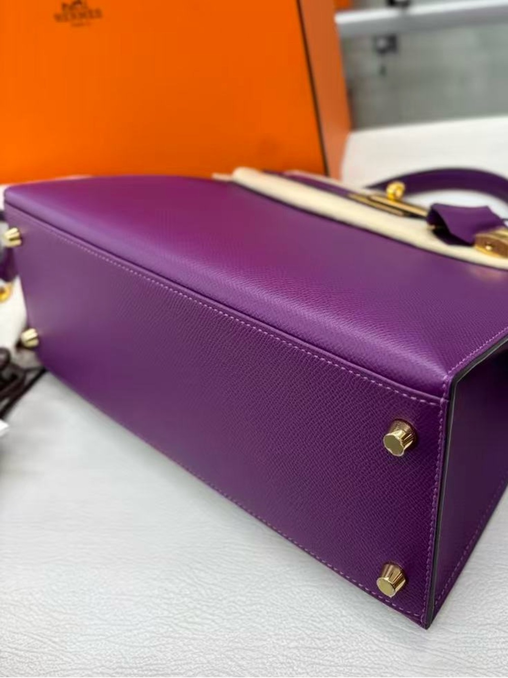 Hermes Epsom Kelly Sellier 28 Anemone - Picture 12 of 16